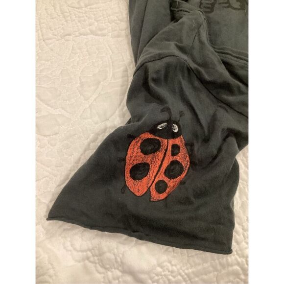 Made You Look Cotton Lady Bug V-Neck Tunic Tee Shirt L - Picture 4 of 4